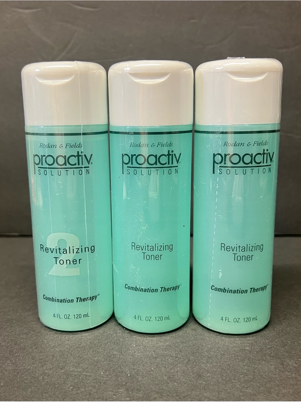 Proactiv Revitalizing Toner (Step 2) Three 4oz Bottles